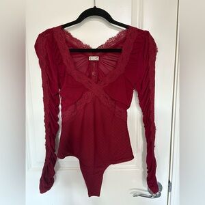Free People - Forever Young Bodysuit NWOT